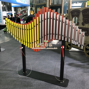 儿童户外奥尔夫打击乐器教具不锈钢钢管琴定制幼儿园音乐大型敲琴