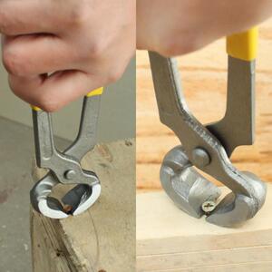 大力剪切拉链顶切钳拔钉钳钳平口拔钉钳钳大头钳顶嘴钳修鞋起钉器