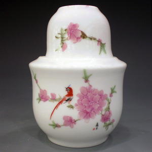 景德镇陶瓷酒具 高白釉温酒炉 瓷器酒盅 烫酒壶 酒杯酒斗