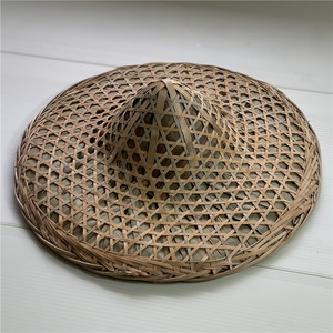 斗笠帽竹编防晒