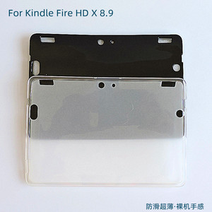 适用亚马逊Kindle Fire HDX8.9 平板壳 HD X 8.9寸 全包防摔透明软壳防滑超薄外壳布丁保护套素材
