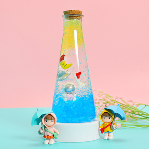 男孩幼儿园女孩手工diy益智玩具魔幻水精灵水宝宝套装环保塑料瓶