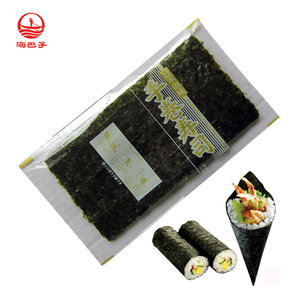 100张手卷寿司海苔 包饭海苔 半切海苔片 每张独立包装 手卷海苔