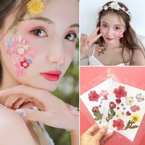 脸部性感贴脸上的饰品眼角花瓣小学生原宿风眼妆宝宝妆容装饰化夏