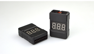 BX100 BB响锂电池低电压报警器 电量显示 航模锂电池测电器