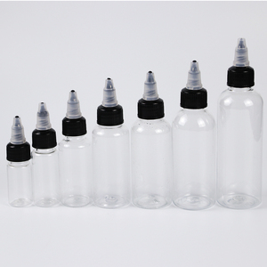 透明啫喱瓶50/100/250mlPET塑料瓶塑料分装空瓶尖嘴瓶挤压乳液瓶
