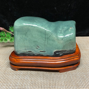 精美彩陶石 天然原石画面 观赏石 意境美 广西奇石 大化石 包邮