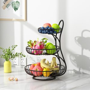 水果篮置物架客厅茶几上零食架多层餐桌收纳神器桌上果盘放置架子