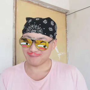 抖音同款滑稽太阳镜 黄色蛤蟆镜 搞笑斜眼表情包墨镜可上翻的眼镜