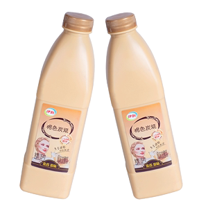 伊利熟酸奶1.05kgx2桶/1桶褐色炭烧风味发酵乳俄式乳品新鲜酸奶