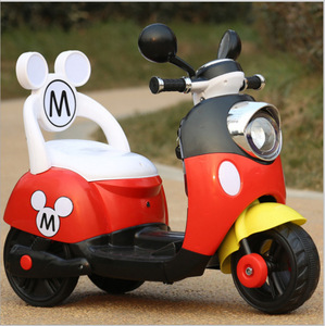 米菜果淘宝派克奇儿童摩托车 小木兰电动车早教婴儿宝宝电瓶车1-5岁