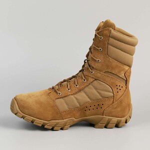 美国bates贝特斯进口品牌 作战训靴男8寸沙漠高帮棉鞋冬季防寒靴
