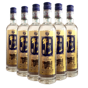 牛栏山二锅头珍品陈酿20 土豪金蓝标42度 浓香型白酒500ml*6瓶