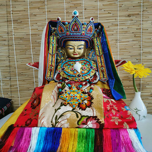 觉沃佛1尺半铜鎏金佛像大昭寺装藏密宗伏藏舍利殊胜物藏传佛教
