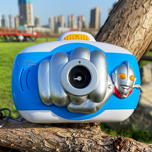 奥特曼照相机泡泡机儿童玩具电动全自动不漏水网红爆款吹泡泡相机