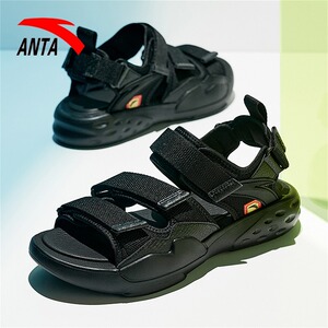 安踏霸道丨运动凉鞋男夏季新款户外沙滩鞋男款轻便凉拖厚底休闲鞋