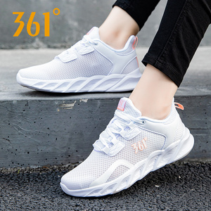361运动鞋女夏季薄款女鞋361度网面透气休闲鞋正品鞋子网鞋跑步鞋