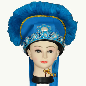 戏曲戏剧古装许仙帽京剧越剧贫生巾老生鸭尾巾许仙蚕丝鸭尾巾2款