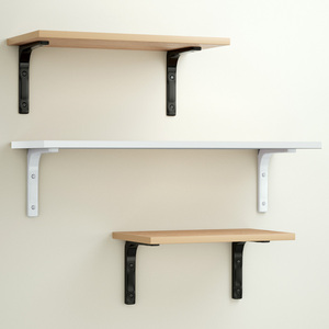 墙上三角支架托架隔板托支撑架l型支架铁三脚架墙壁固定搁板支架