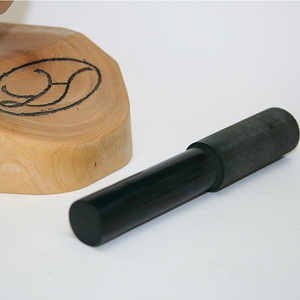 蓝色坎伯兰棒18mm未抛烟嘴烟斗材料兰色坎伯兰石楠木手工钢笔材料