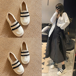 袜子鞋女白色