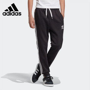 Adidas/阿迪达斯正品 三叶草 TREFOIL PANTS 大童运动裤子 DV2872