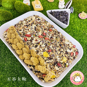 一只小肥鼠 仓鼠主粮粮熊粮自配粮天然五谷基础自配350g仓鼠主粮