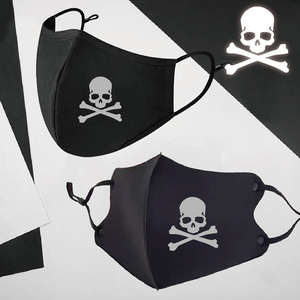 骷髅头mmj潮流女网红透气潮牌联名口罩创意个性男潮款时尚男帅