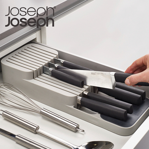 英国joseph刀架厨房用品抽屉收纳分隔刀具餐具整理收纳架收纳盒