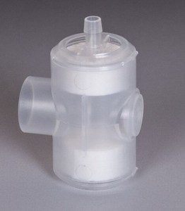英仕人工鼻 气切型 呼吸回路 带吸氧和吸痰连接口 永胜热湿交换器