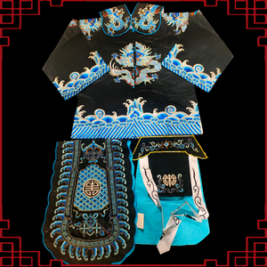 正艺戏装戏曲马褂戏剧王朝马汉张龙赵虎京剧伍子胥舞台公差衙役服