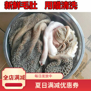 优质新鲜干冻净羊肚羊黄金肚3斤带金钱肚和百叶无注水冷冻生羊肚