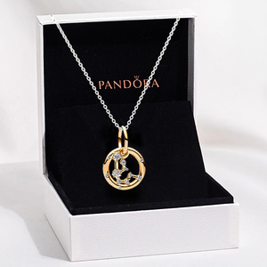 PANDORA潘多拉十二星座双子座物语项链送男女生生日礼物轻奢小众