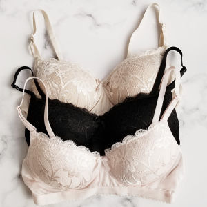 两个包邮 夏真丝无钢圈蕾丝文胸薄款女性感透气内衣100%桑蚕丝