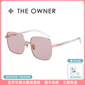 入戏眼镜the owner太阳镜男潮牌大框优雅复古女潮流tos11211130
