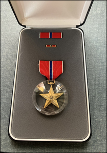 美国产 铜星勋章勋略pin三件套礼盒套装