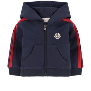 法国正品代购moncler蒙口2018年秋冬新款高级童装男宝宝卫衣