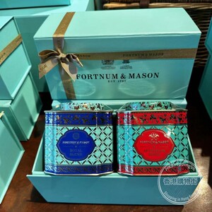 香港代购直邮FM英国Fortnum Mason伯爵下午茶皇家紅茶套裝50g*3