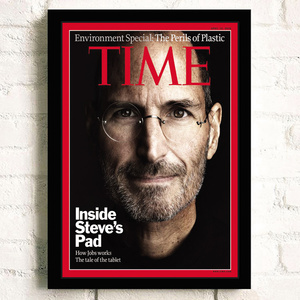 史蒂夫乔布斯励志海报挂画名言苹果企业家名人画像相框装饰挂画图