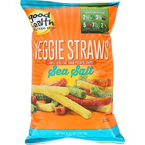 good health veggie straws 6.75 oz 好健康蔬菜吸管191.