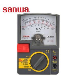 sanwa三和DM1009S/DM1008S高精度机械式兆欧表指针绝缘电阻测试仪