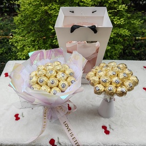 巧克力花束diy材料包套餐自制手工创意七夕儿童节生日礼物送女友