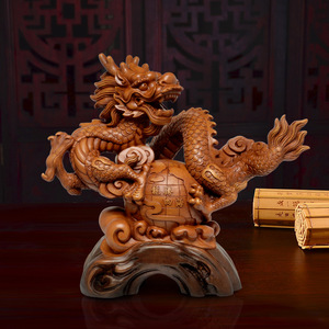 办公室工艺品木雕摆件高档
