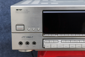 二手原装cav av-786a卡拉ok旗舰功放机家用可接无源低音炮dts音响