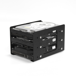 5寸机械硬盘架diy金属铝合金支架机箱硬盘位扩展