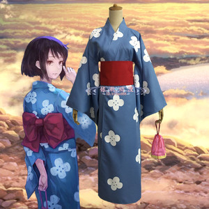 你的名字cos宫水三叶和服cosplay动漫服装