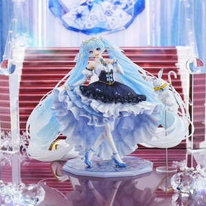 xinhao厂优质版miku公主魔法雪初音未来手办女动漫二次元模型摆件