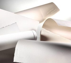 法国arches阿诗全棉水彩纸185g对开640g全开300g彩铅绘画专业用纸