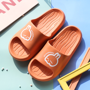 2021流氓兔凉拖鞋女夏情侣 eva材质一体成型踩屎感防滑家居纯色男