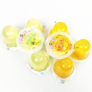 旺旺开心果肉果冻菠萝蜜桔味散称2斤休闲食品小吃儿童零食布丁